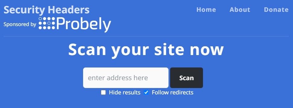 How to check if your WordPress site has all the recommended Security Headers.