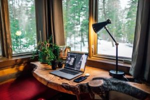 Customize your workspace or home office for more productive writing routine