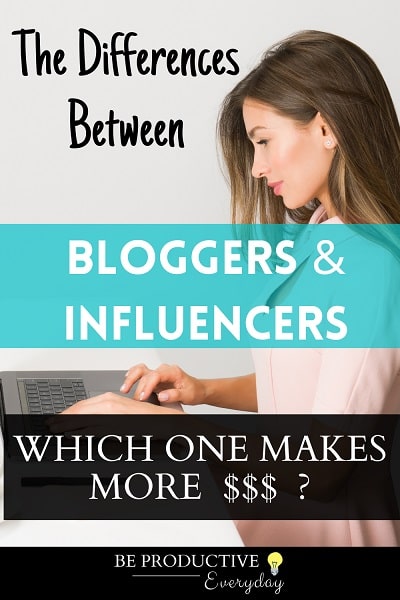 Bloggers and Influencers: Differences, Profitability & The Best Choice ...