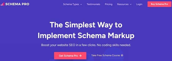 Schema PRO is the simplest way to add Schema Markup on your website and boost your website SEO in a few clicks with no coding skills needed.