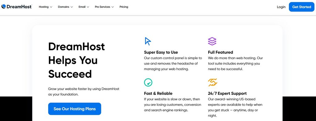 DreamHost is perfect to scale content, grow a business, and monetize with advanced tools